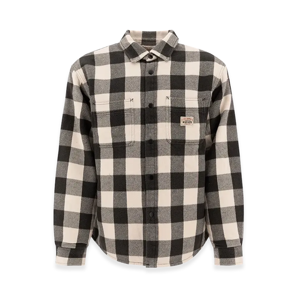 Stussy "Check" Overshirt "Beige"