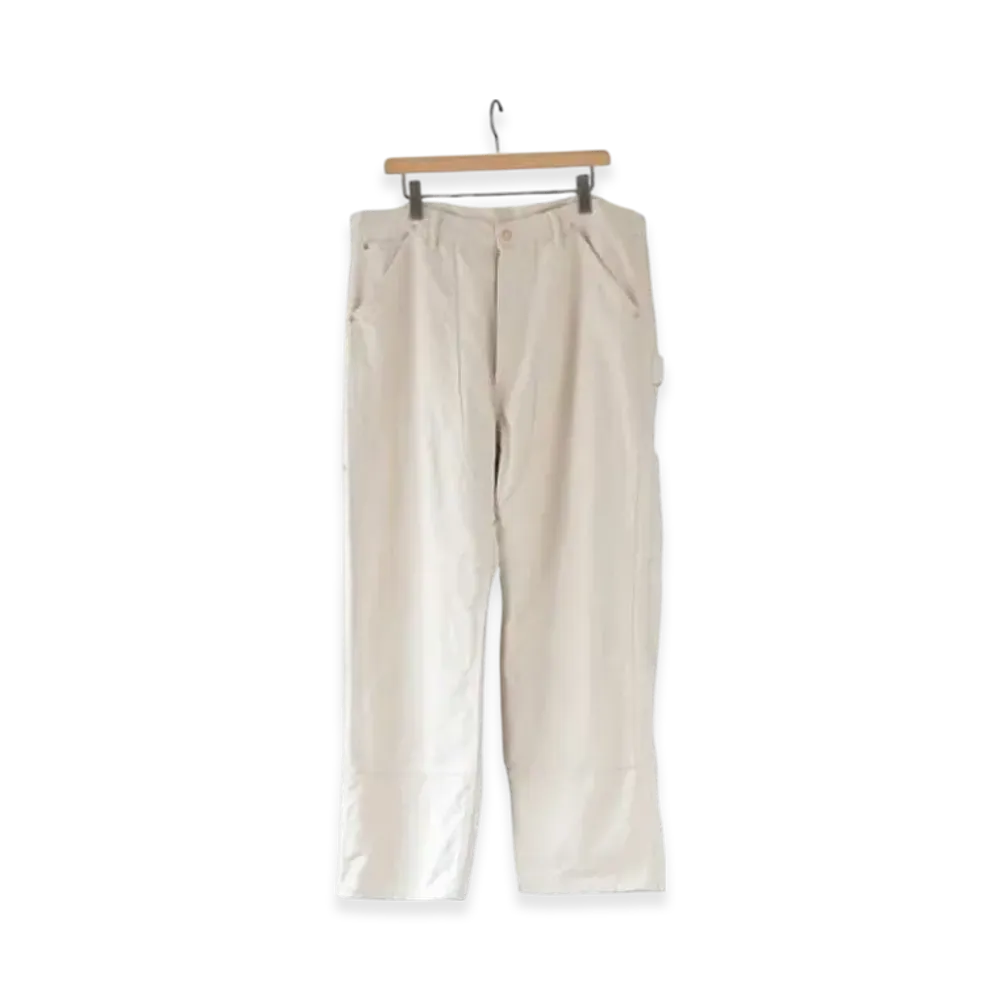 COMOLI Cotton Duck Painter Pants "Ecru"