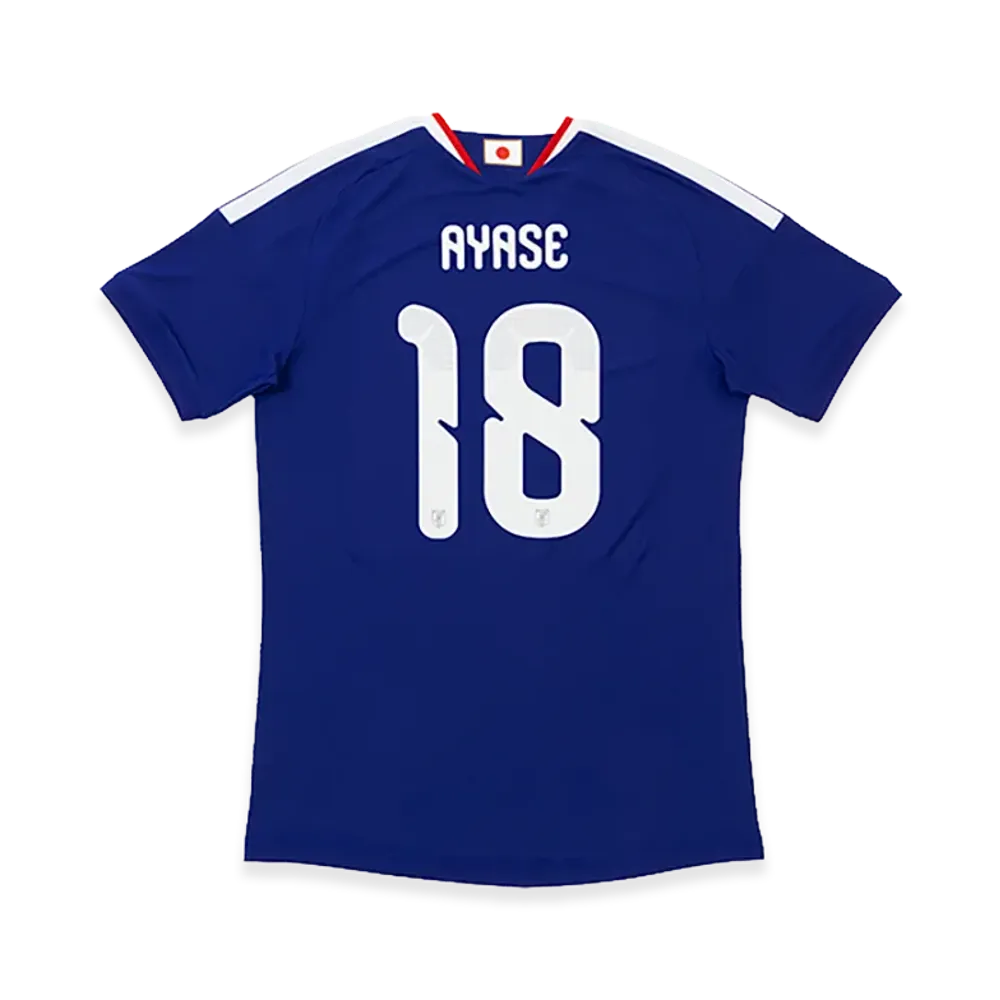 adidas Soccer Japan 2026 Home Authentic Jersey #18 Ayase Ueda "Japan Blue/Ash Blue"