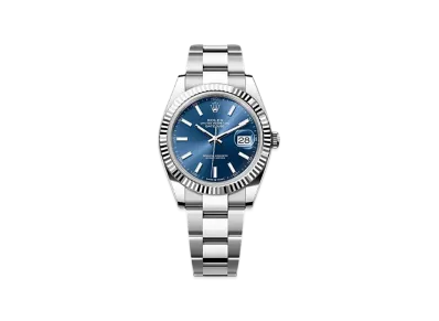 ROLEX Sky-Dweller Oystersteel & White Gold "Blue"