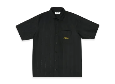 PALACE Script Texture Shirt "Black"