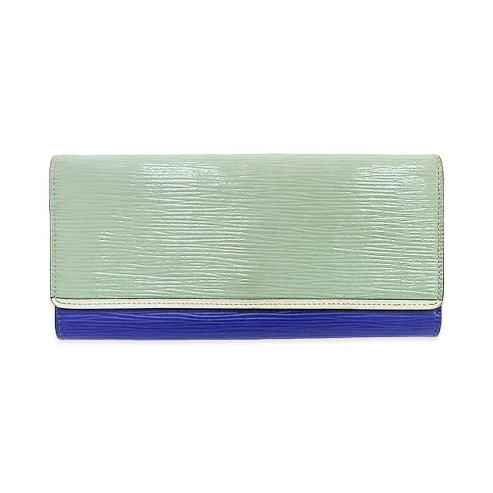 Louis Vuitton Flore Wallet Epi "Amand Electric"