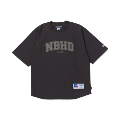 NEIGHBORHOOD x RUSSELL ATHLETIC . Crewneck SS "Black"