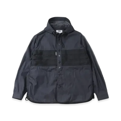 JUNYA WATANABE MAN x bagjack Cotton Denim Dry Oil x Polyester Matte Cloth W Name "Black"