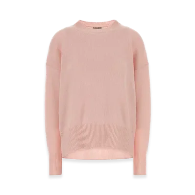 Jil Sander Women's Cashmere Oversize Sweater "Pink"