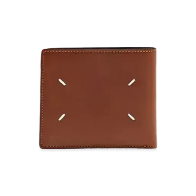 Maison Margiela 4-Stitches Zip Wallet "Tan"