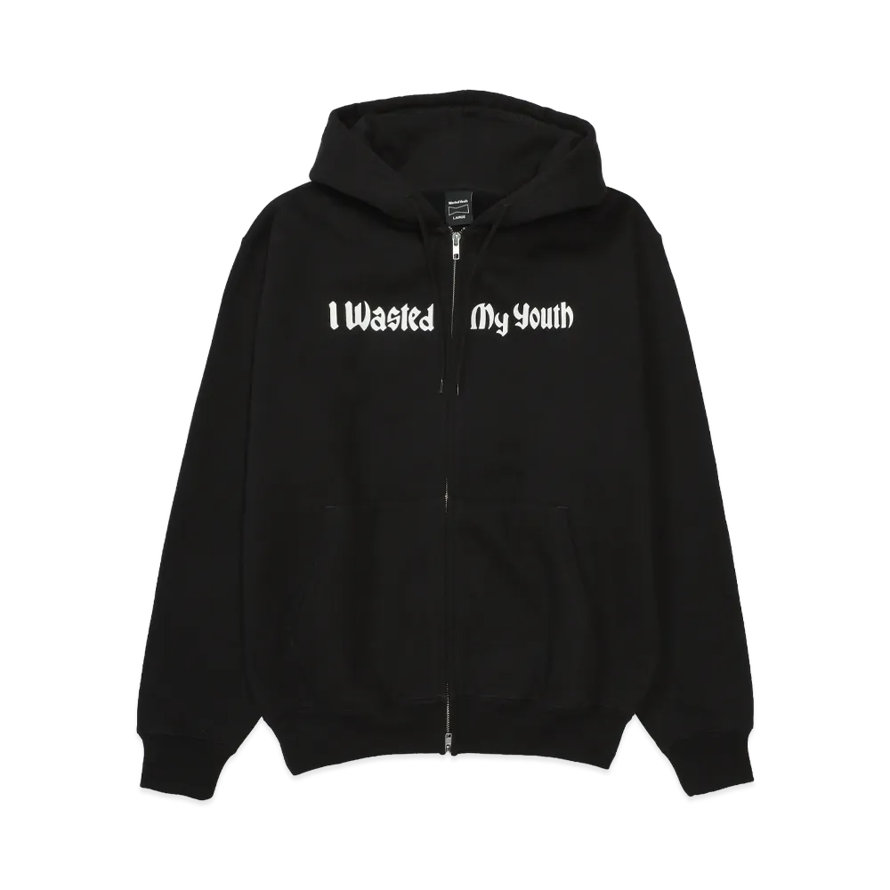 Wasted Youth IWMY Zip Sweat Hoodie "Black"