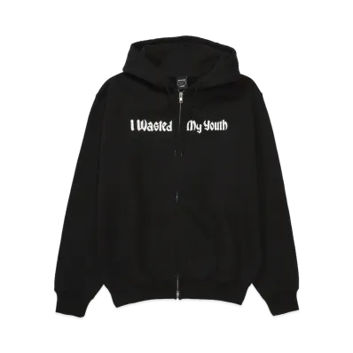 Wasted Youth IWMY Zip Sweat Hoodie "Black"