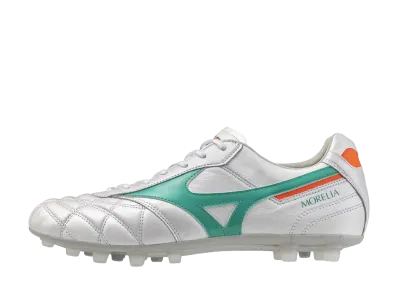 Mizuno Morelia 2 Japan AG "Super White Pearl/Green"