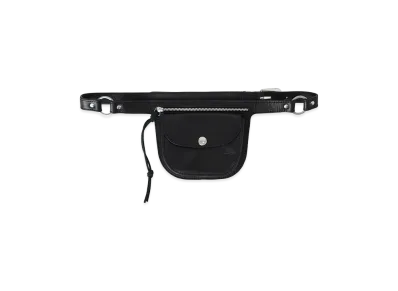 OUR LEGACY Women's Purse Belt "Malleable Black Bull Hide"