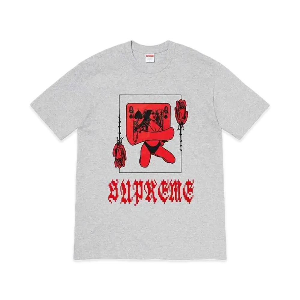 Supreme Queen Tee "Heather Grey"