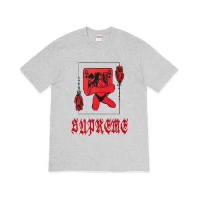 Supreme Queen Tee "Heather Grey"