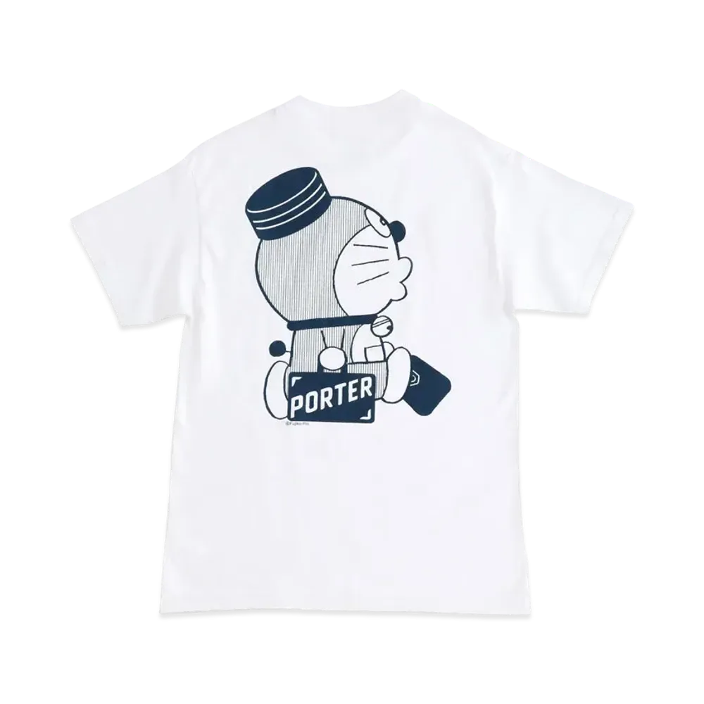PORTER x Doraemon T-Shirt "White"