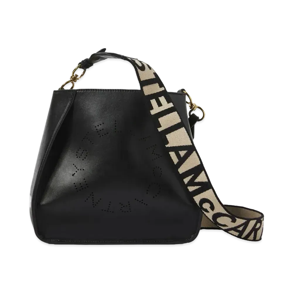 Stella McCartney Stella Logo Shoulder Bag "Black"