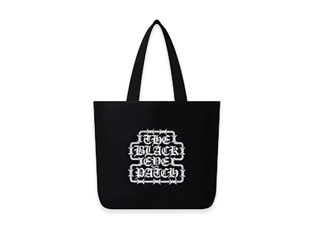 BlackEyePatch Barbed Wire OG Label Large Tote "Black"