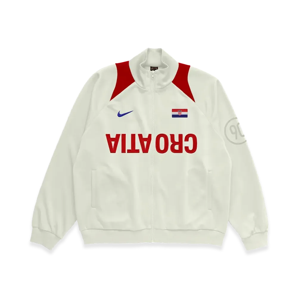 Travis Scott Cactus Jack x Nike Croatia Total 90 Anthem Jacket "White"