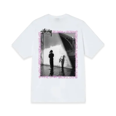 Stussy Chorus and Bridge Tee "White"