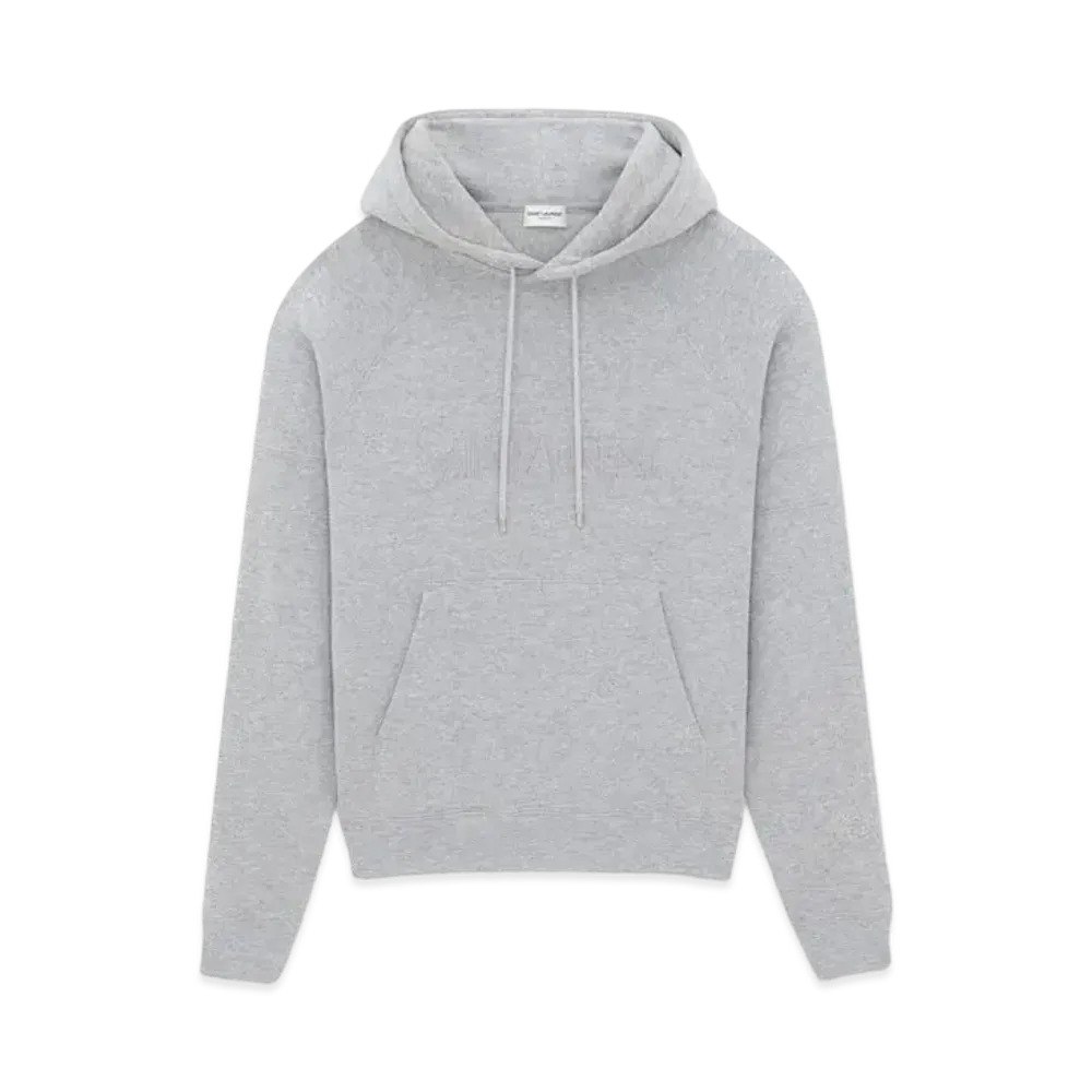 Saint Laurent Women's Saint Laurent Hoodie
 "Gris Chine"