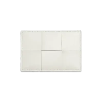 Bottega Veneta Credit Card Holder "Chalk"
