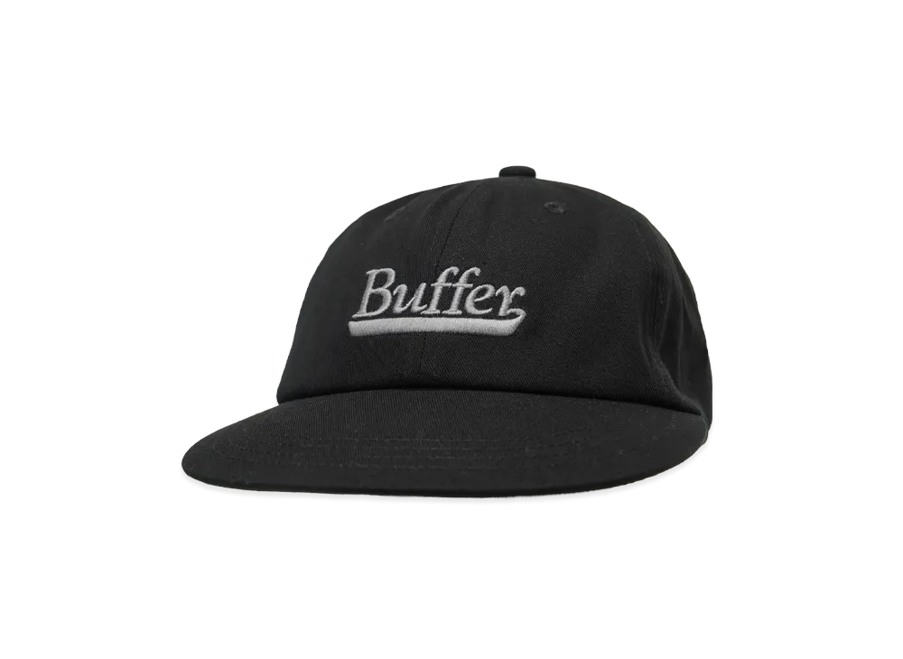 Buffer 6 Panel Cap Club Team "Black"