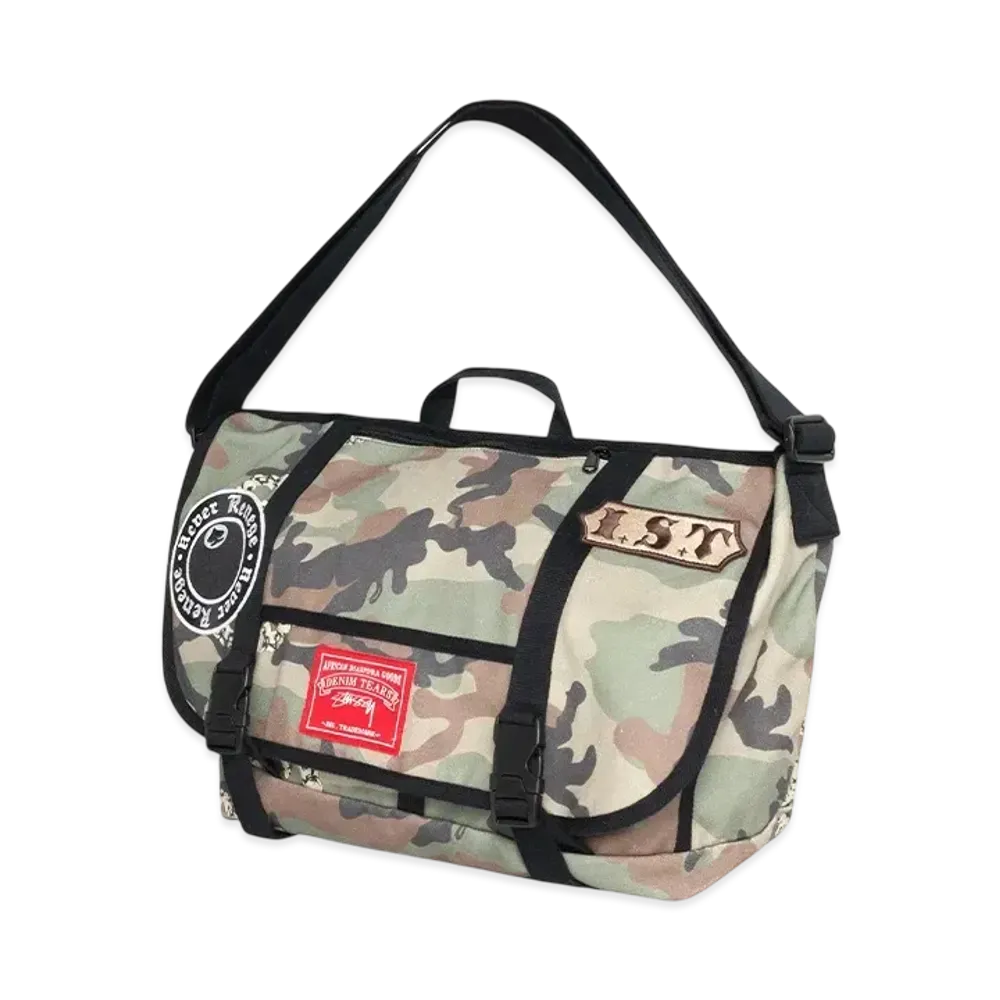 Stussy x Denim Tears Messenger Bag "Camo"