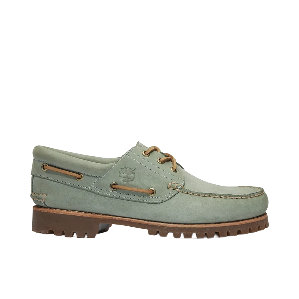 Timberland Authentic 3-Eye Boat Shoe "Green"