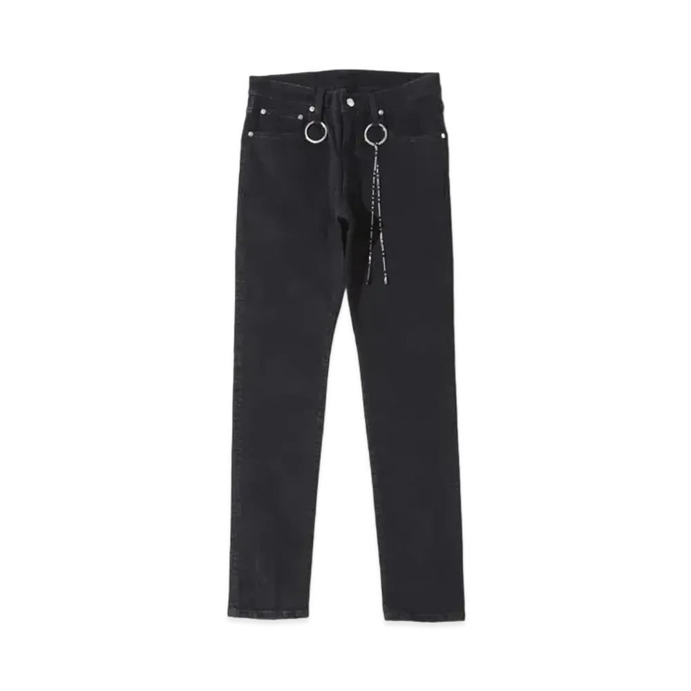 mastermind JAPAN Water Repellent Denim Pants Skinny Fit "Black"