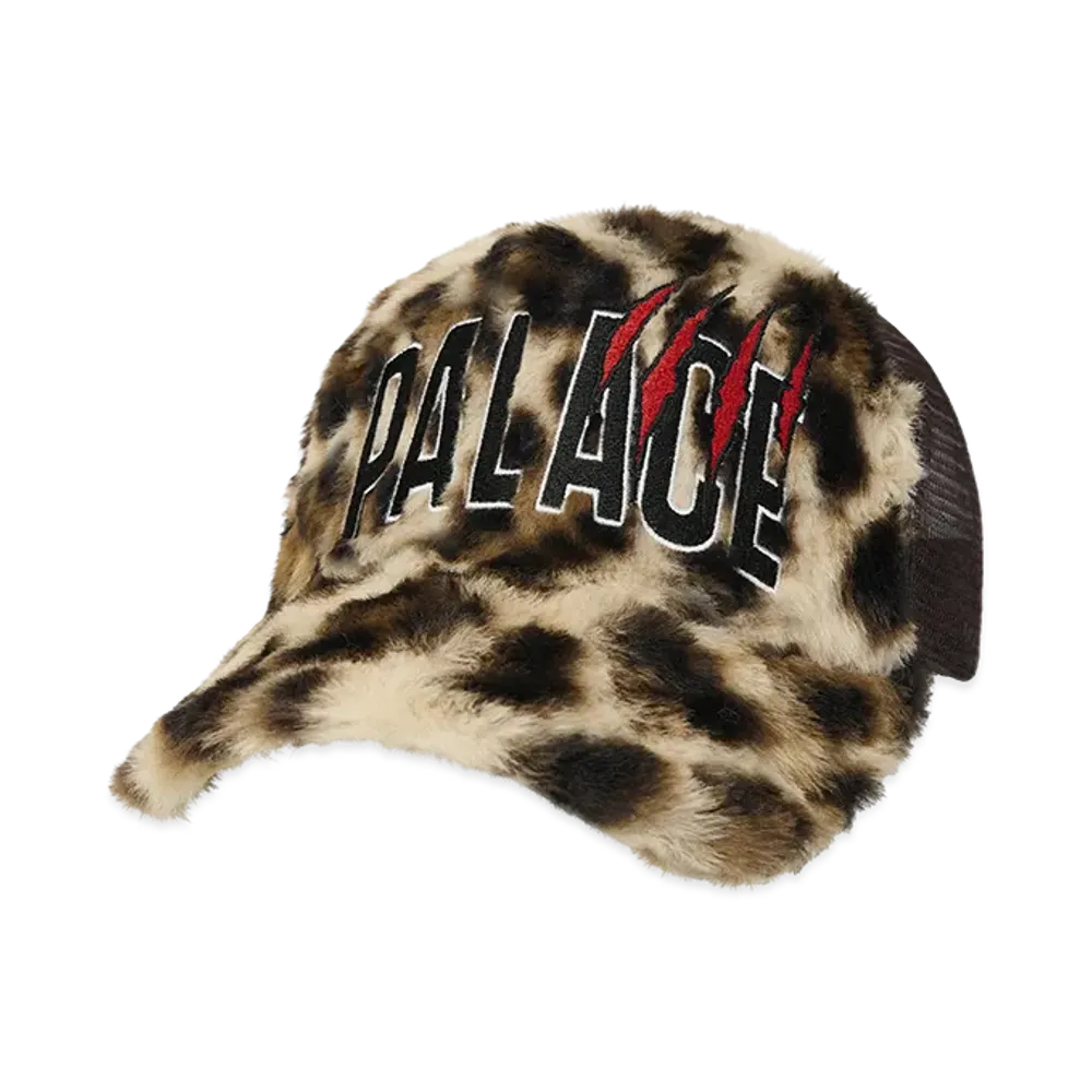 PALACE Claw Furry Trucker "Leopard"