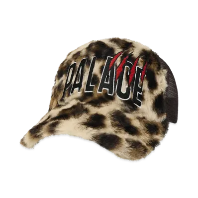 PALACE Claw Furry Trucker "Leopard"