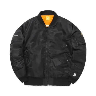 FR2 Reversible Bomber Jacket "Black"