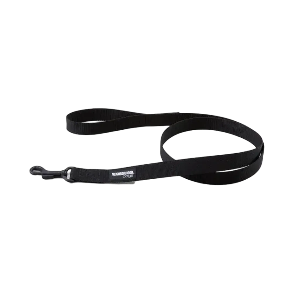 NEIGHBORHOOD Dog Leash "Black"