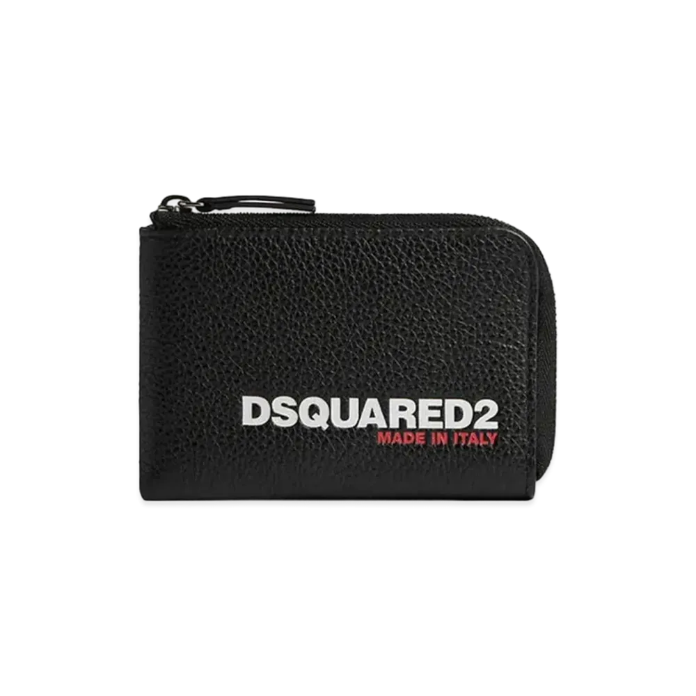 Dsquared2 Bob Zip Wallet "Black"