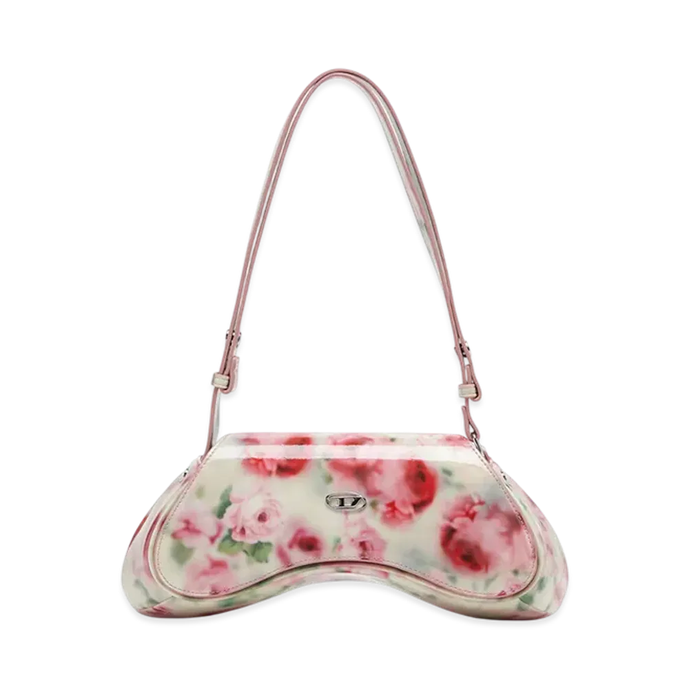 Diesel Play Crossbody Bag "White/Pink"
