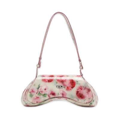 Diesel Play Crossbody Bag "White/Pink"