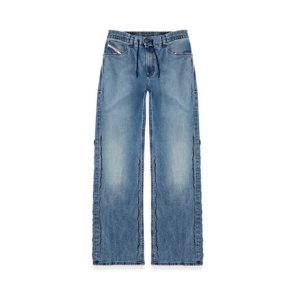 Diesel Relaxed 2080 D-Reel Joggjeans 09k64 "Medium Blue"