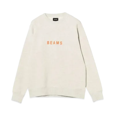 BEAMS Logo Sweatshirt 25SS "Oatmeal"