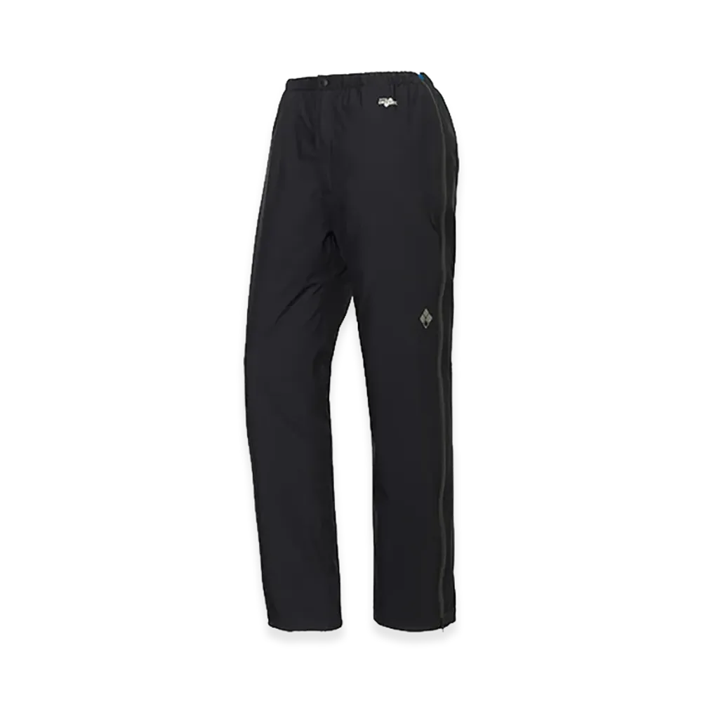 mont-bell Women's US Super Dry-Tec Rain Pants Full Zip "Black"