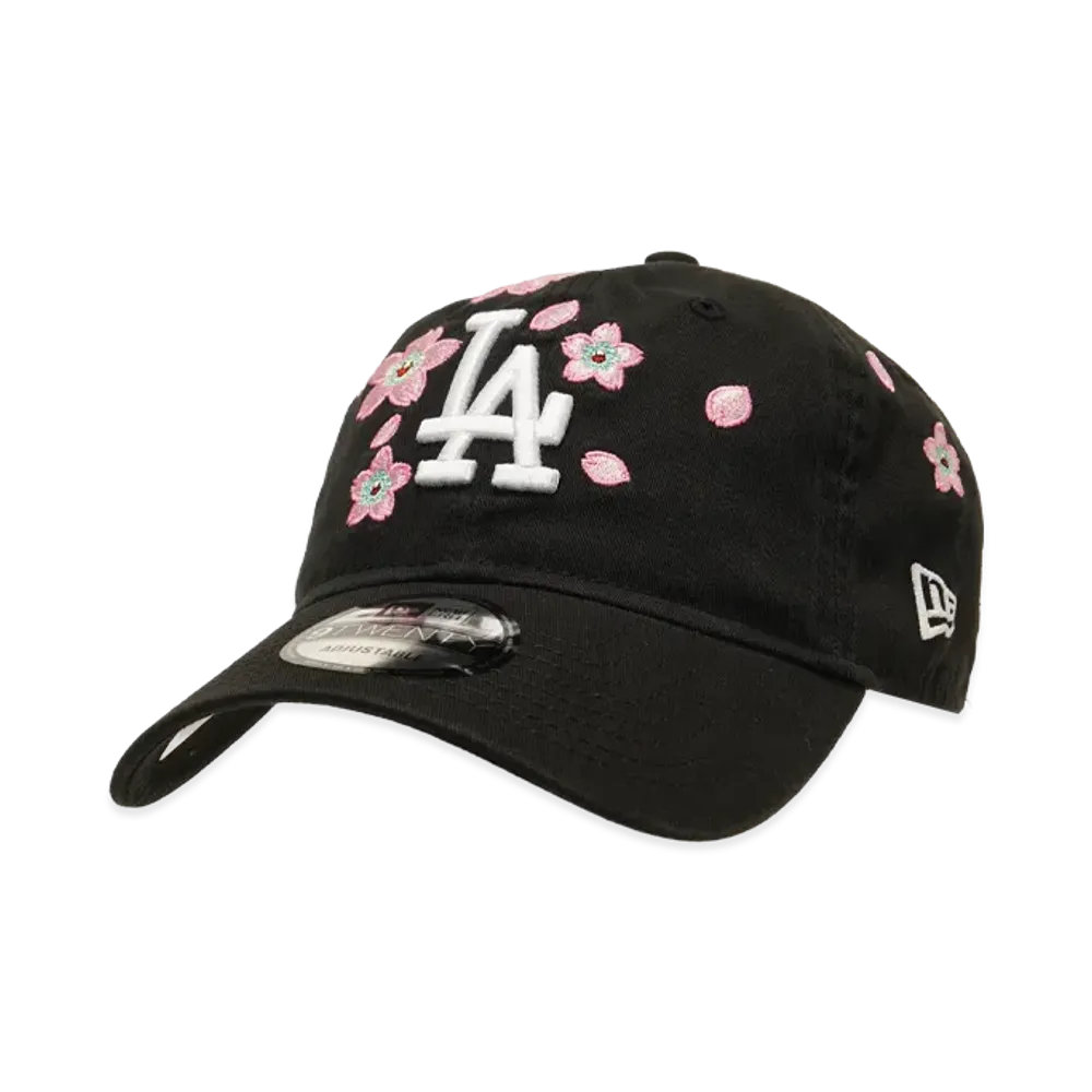 Takashi Murakami x MLB World Tour Tokyo Series 2025 New Era 9Twenty Dodgers Strapback Hat "Black"