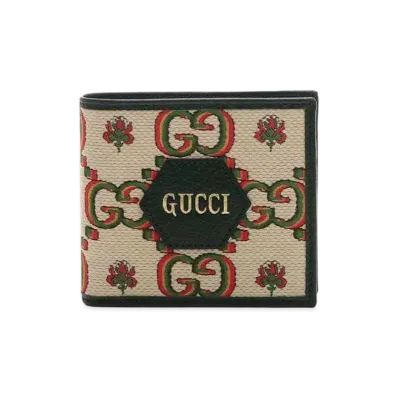 GUCCI Bi-fold Wallet 100th Anniversary "Green"