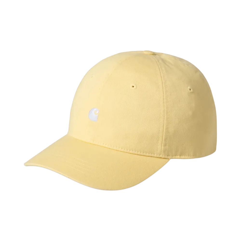 Carhartt WIP Madison Logo Cap "Air Yellow/White"