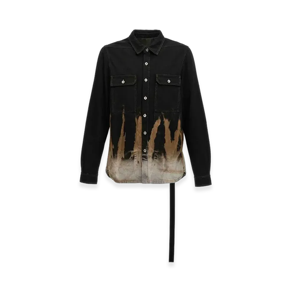 Rick Owens DRKSHDW 'outershirt' Jacket "Black"