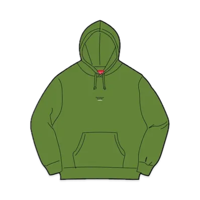 Supreme World Famous Micro Hooded Sweatshirt "Green"