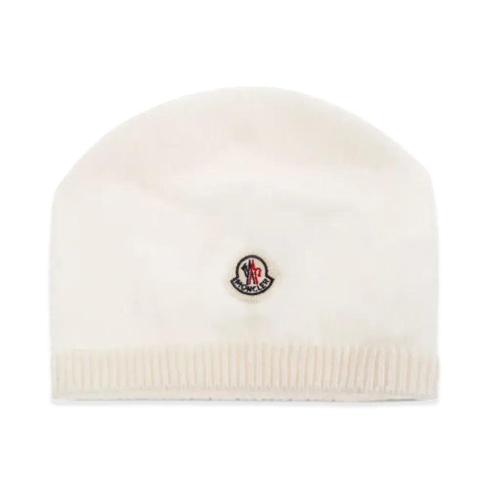 MONCLER Kids Beanie "White"