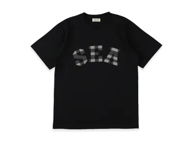 WIND AND SEA Plaid Logo S/S Tee "Black"