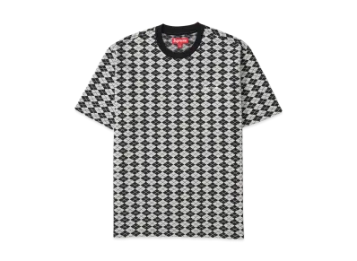 Supreme Diamond Jacquard S/S Top "Black"