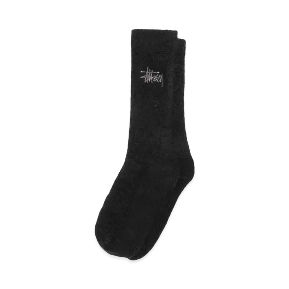 Stussy Shaggy Sock "Black" (FA24)