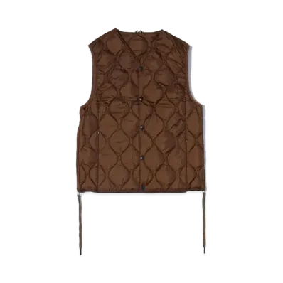 Taion By F/CE. Packable Down Vest "Brown"