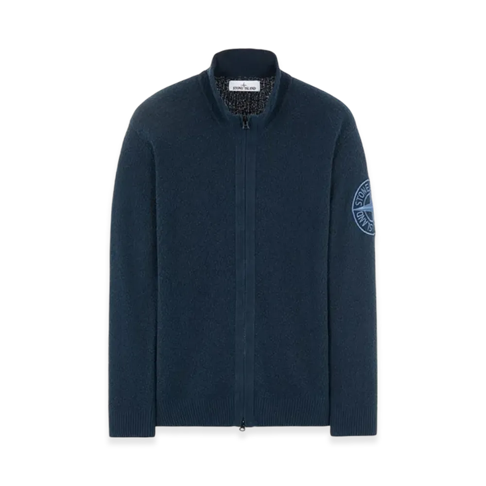 Stone Island 531B5 Cotton Nylon Terry - 22SS "Avio Blue"