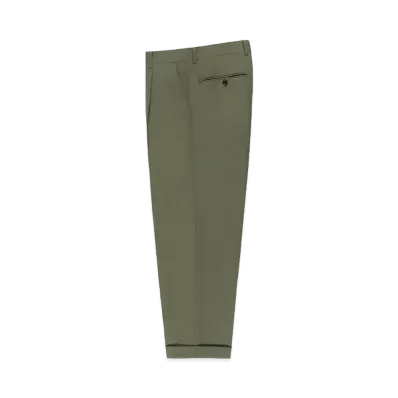 WACKO MARIA Dormeuil / Pleated Trousers (Type-2) "Green"
