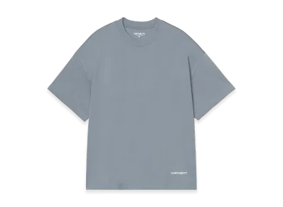 Carhartt WIP S/S Link Script T-Shirt "Velvet Blue/White"